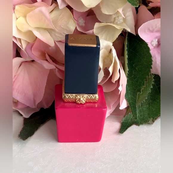 Vintage Avon Limoges Nail Polish Trinket Box - Picture 10 of 10